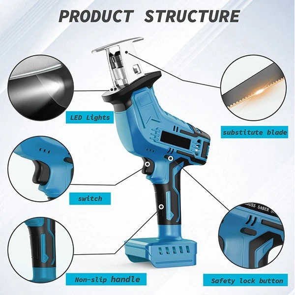 Cordless Reciprocating Saw for - огляд і ціна Metal Saw Reciprocating