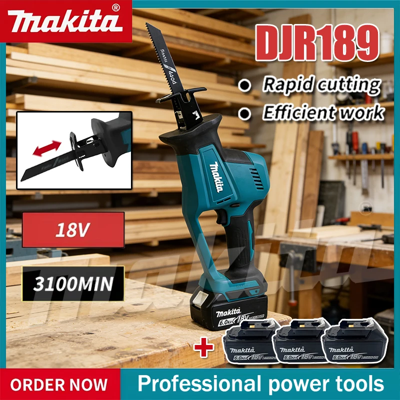 Makita DJR189 Cordless Electri - огляд і ціна Metal Saw Reciprocating