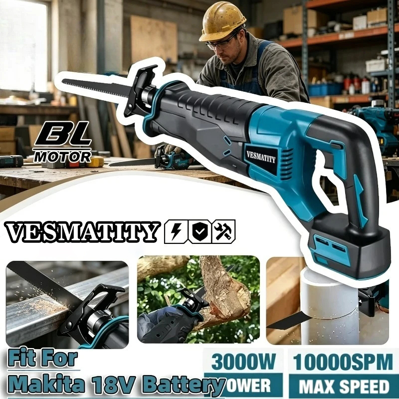 Brushless Cordless Reciprocati - огляд і ціна Metal Saw Reciprocating