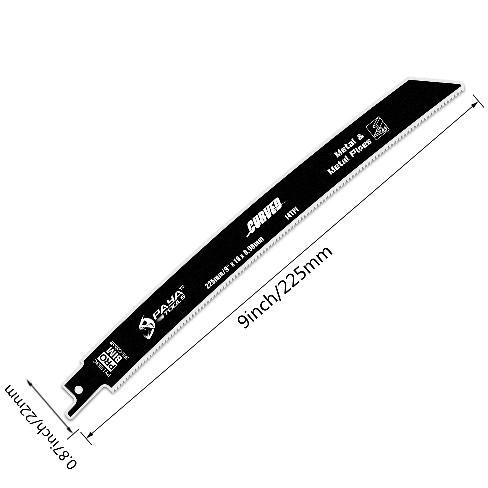 PAYA 5-Pack Curved Bi-Metal Re - огляд і ціна Metal Saw Reciprocating