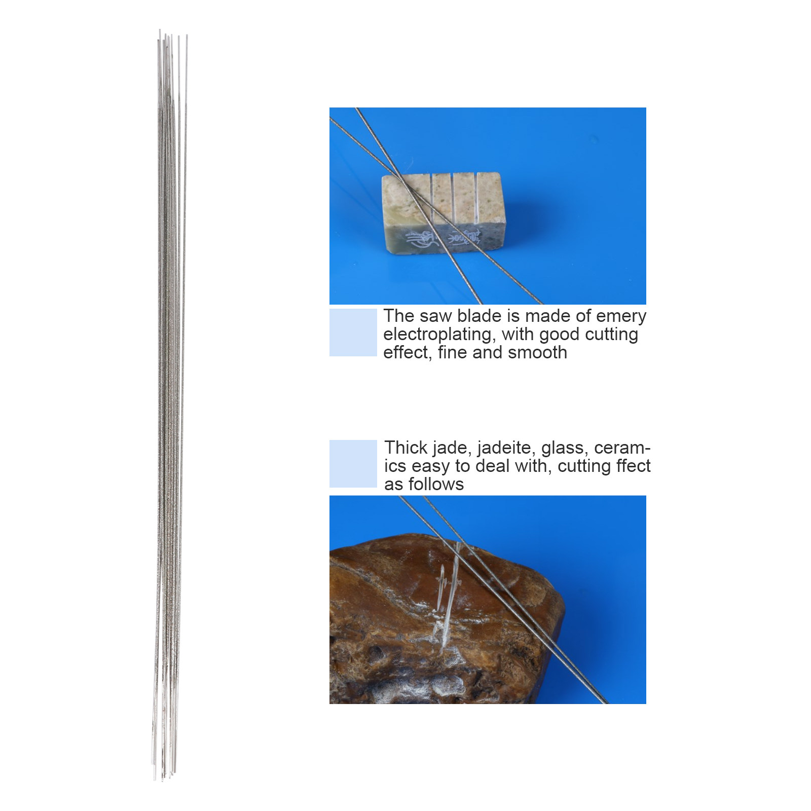 10pcs 1Mm Metal Wire Blade Eme - огляд і ціна Metal Saw Reciprocating