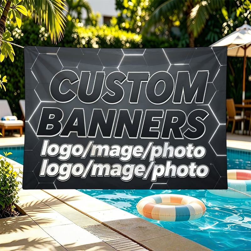 Custom Banner Flags Suitable F - огляд і ціна Auto Repair Shop Photos