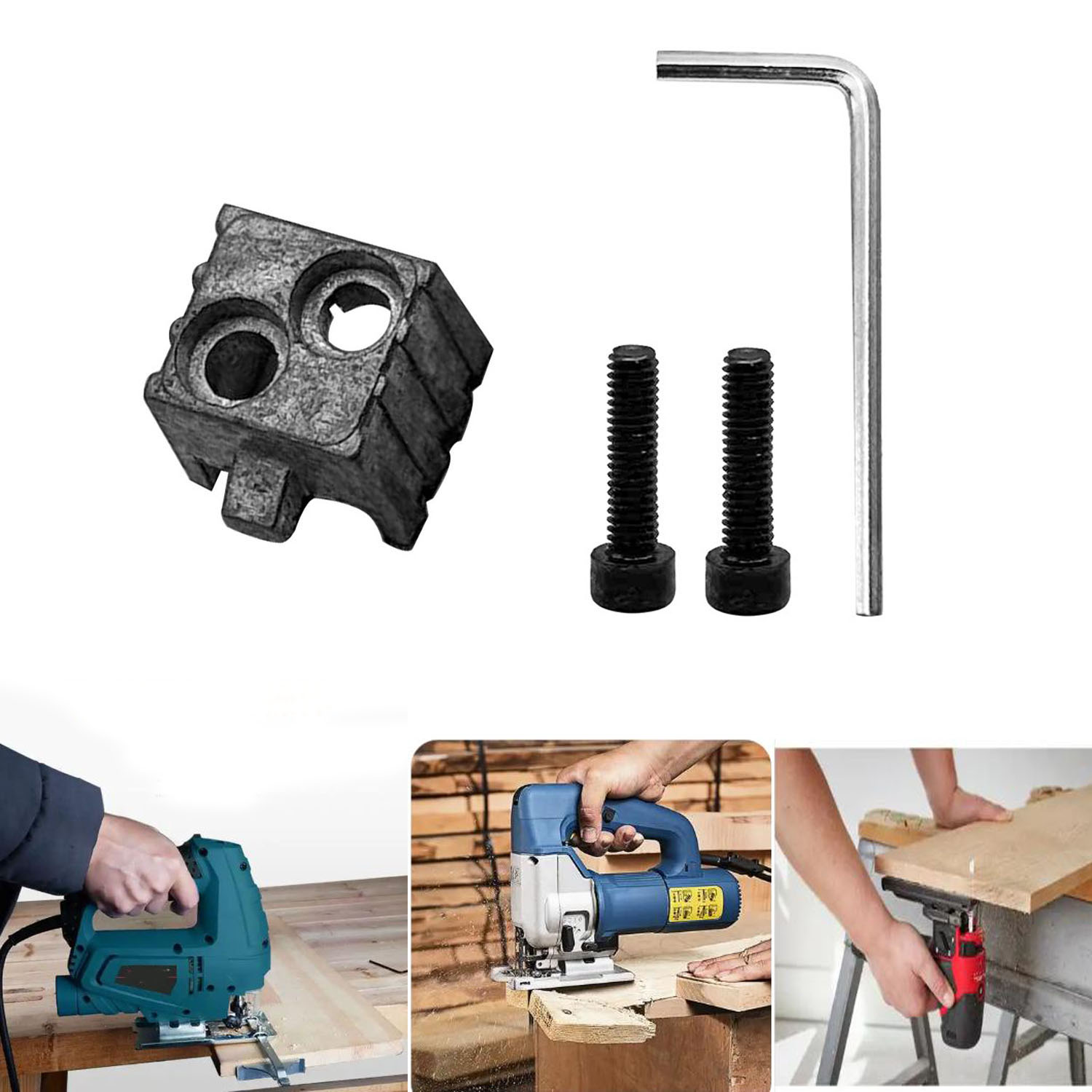Jigsaw Screw Chuck Clamp For 5 - огляд і ціна Metal Saw Reciprocating
