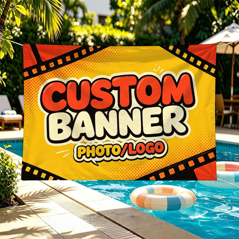 Custom Banner Flags Suitable F - огляд і ціна Auto Repair Shop Photos